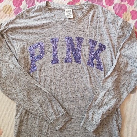 PINK Victoria's Secret Tops - Pink VS Long sleeve shirt